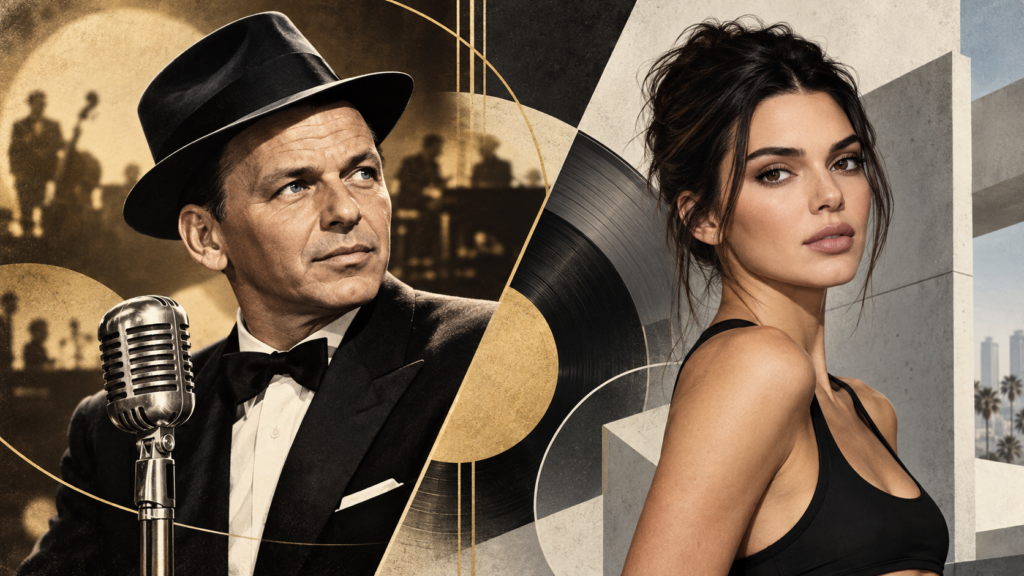 Frank Sinatra and Kendall Jenner