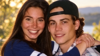 Rebecca Soteros and Paul Walker