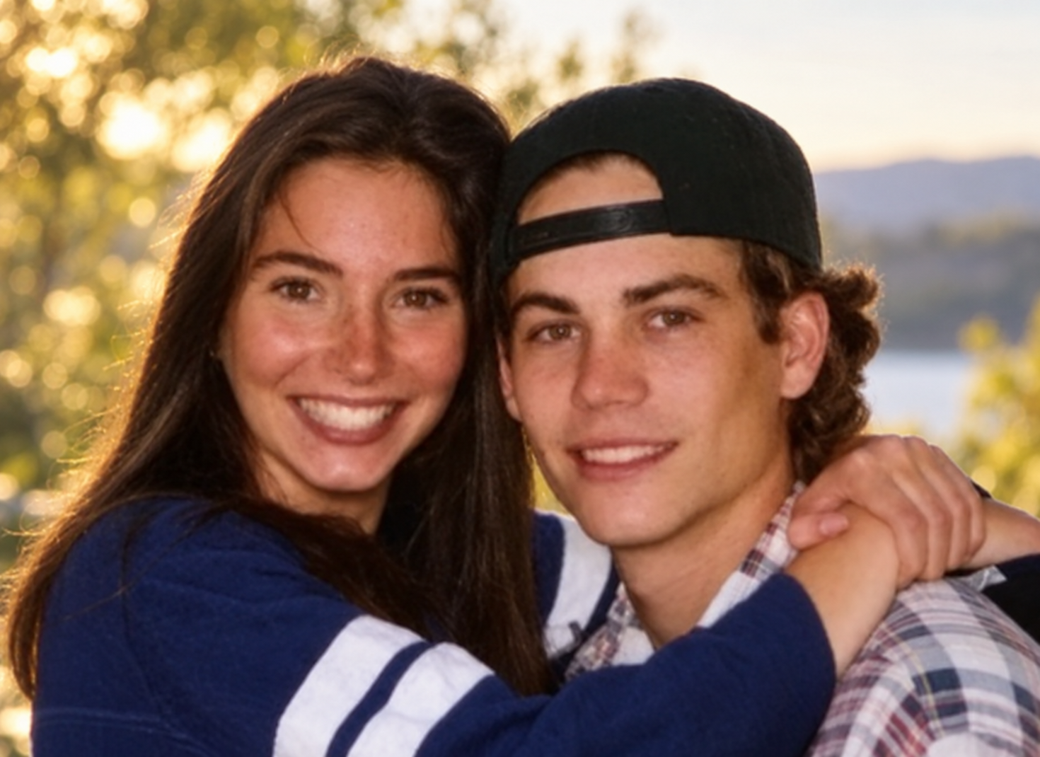 Rebecca Soteros and Paul Walker