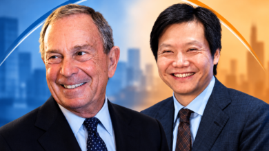 michael bloomberg and lei jun